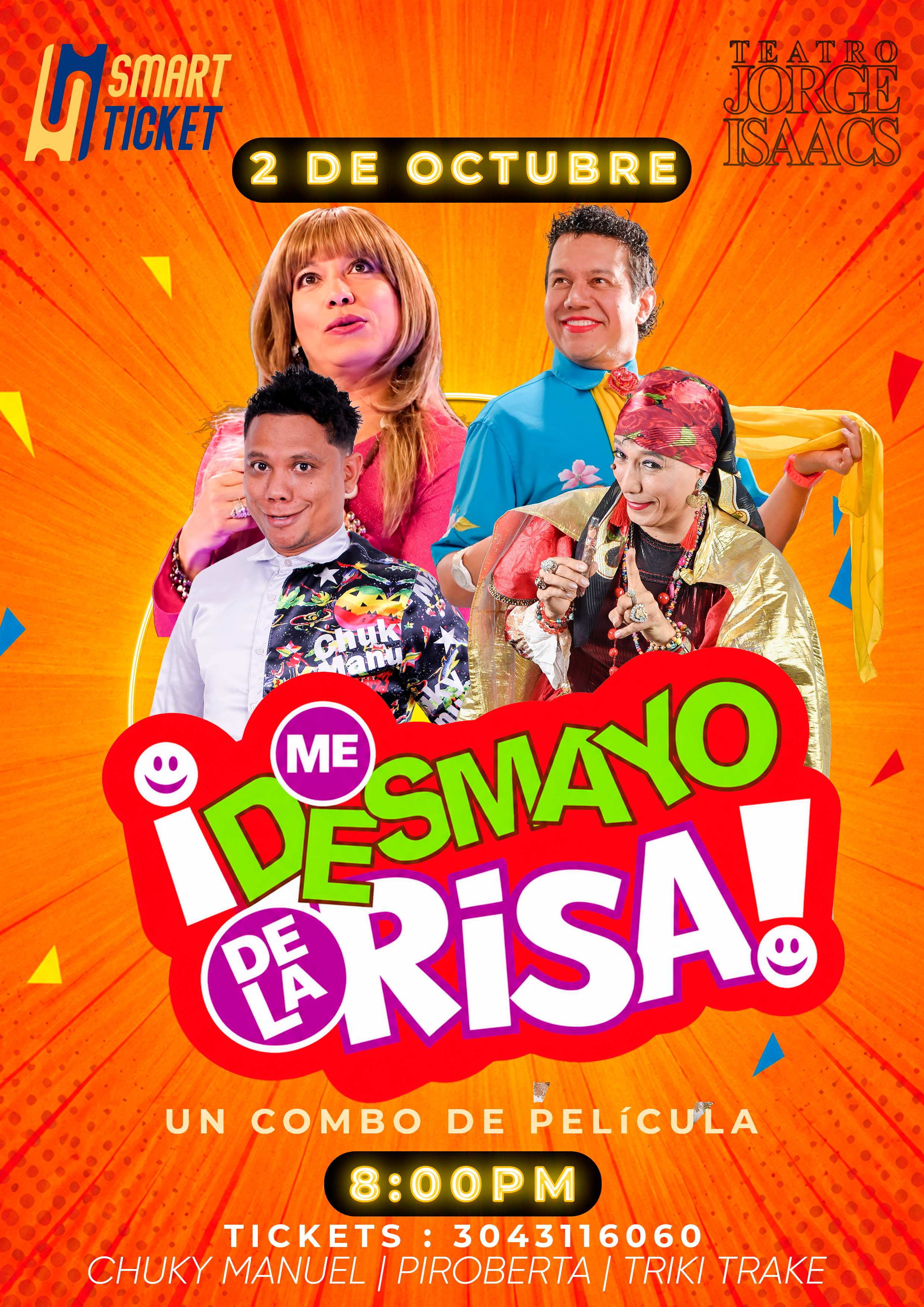 Show principal Ríete sin Filtro